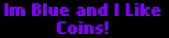 Im Blue and I Like Coins! logo