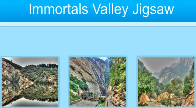 Immortals Valley Jigsaw logo