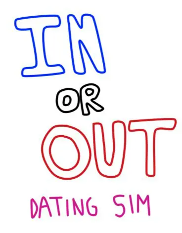 In or Out Dating Sim logo