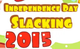 Independence Day Slacking 2015 logo
