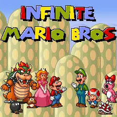 Infinite Mario Bros logo