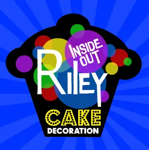 Inside Out Riley Cake Decoration logo