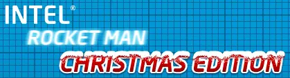 Intel Rocket Man Christmas Edition logo