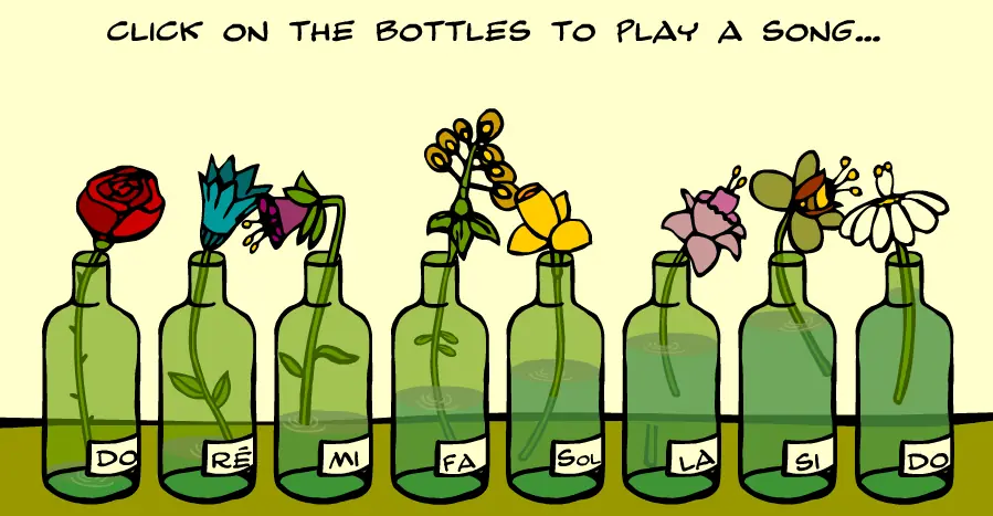 Invent a Tune on the Bottles logo