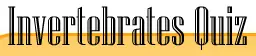 Invertebrates Quiz logo