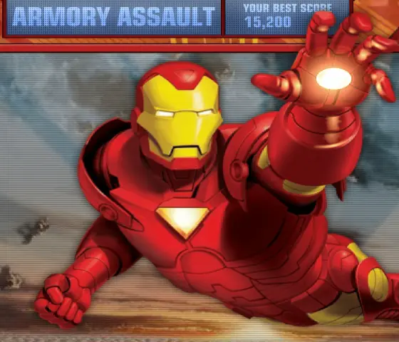 Iron Man Armory Assault logo