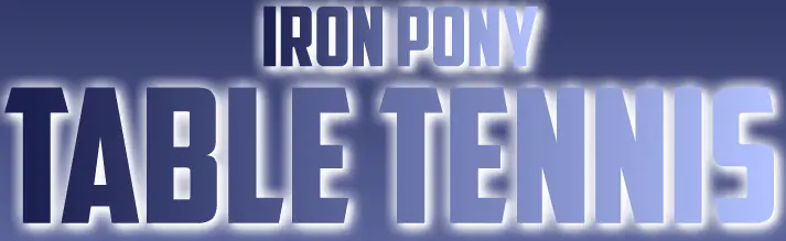 Iron Pony Table Tennis logo