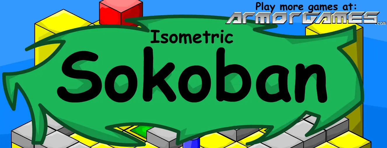 Isometric Sokoban logo