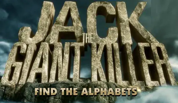 Jack the Giant Slayer - Find the Alphabets logo