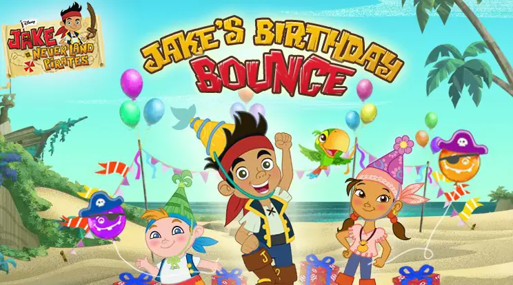 Jake's Birthday Bounce logo