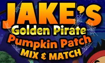 Jake's Golden Pirate Pumpkin Patch Mix & Match logo