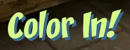 Jakers! Color In! logo