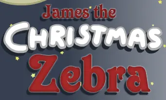 James the Christmas Zebra logo