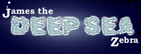 James the Deep Sea Zebra logo