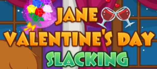 Jane Valentine's Day Slacking logo