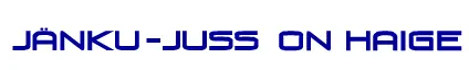 Jänku-Juss on Haige logo