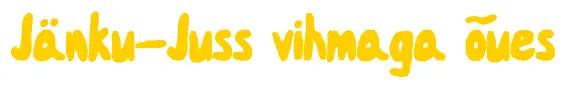 Jänku-Juss Vihmaga Õues logo