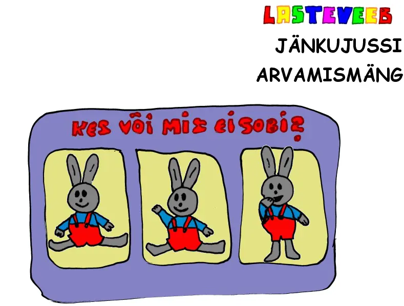Jänkujussi Arvamismäng- Kes või Mis ei Sobi? logo