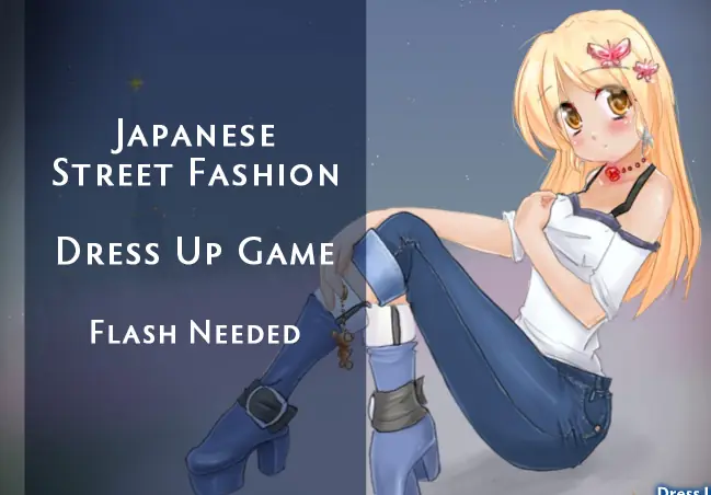 Japanese Street Fashion Dress Up Game logo