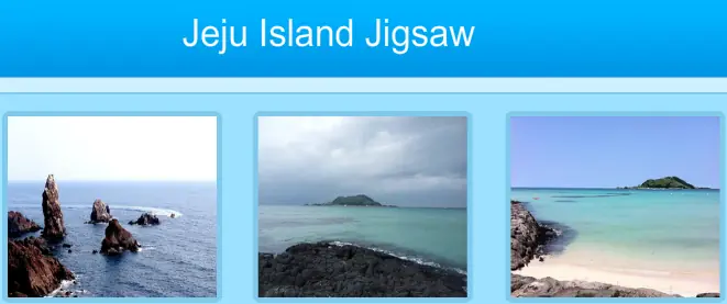 Jeju Island Jigsaw logo