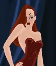 Jessica Rabbit Dress Up Game logo