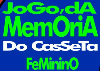 Jogo da Memória do Casseta Feminino logo