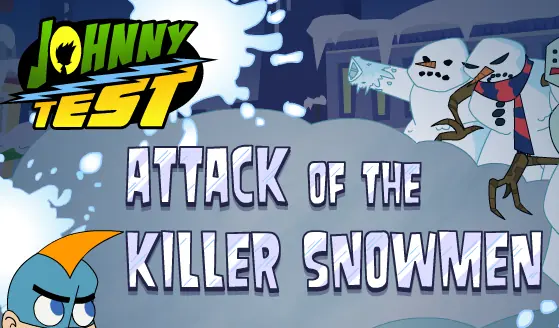Johnny Test: Attack of the Killer Snowmen logo