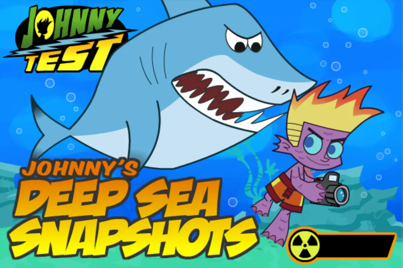 Johnny Test Deep Sea Snapshot logo
