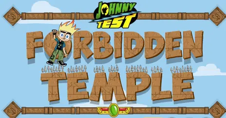 Johnny Test: Forbidden Temple logo