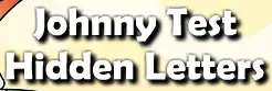 Johnny Test Hidden Letters logo