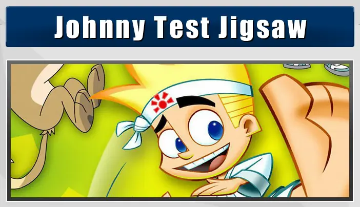 Johnny Test Jigzaw logo