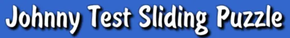 Johnny Test Sliding Puzzle logo