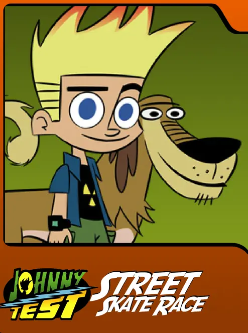 Johnny Test Street Skate Race logo