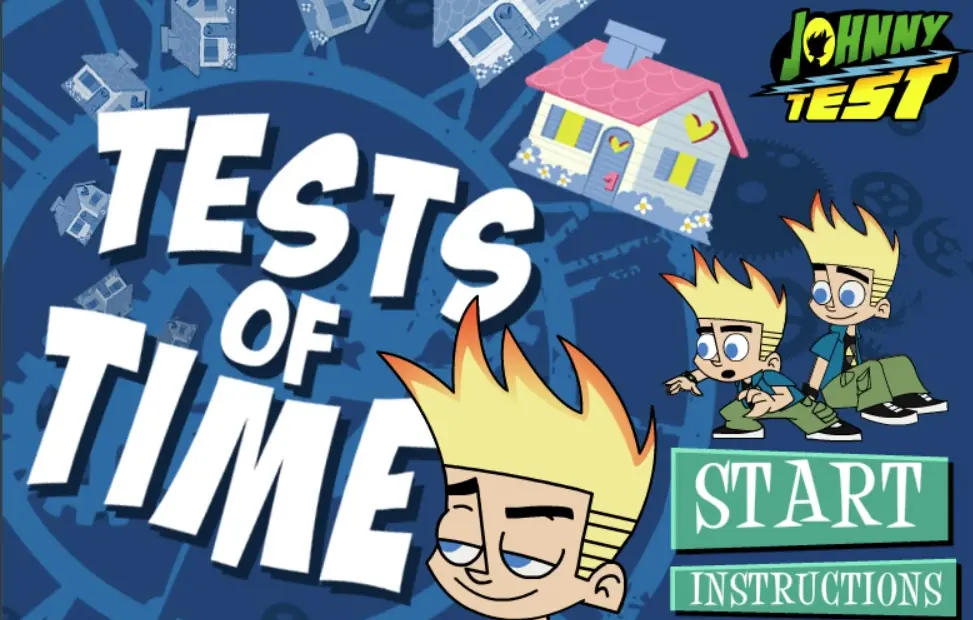 Johnny Test: Tests of Time logo