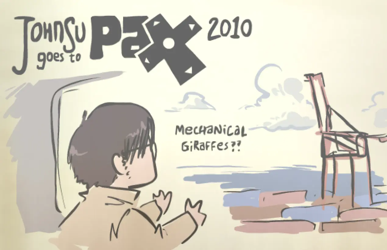 JohnSu Goes to PAX 2010 logo
