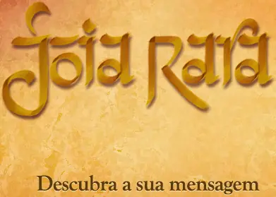 Jóia Rara: Descubra a sua mensagem logo