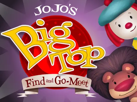 JoJo's Big Top Find and Go-Meet logo