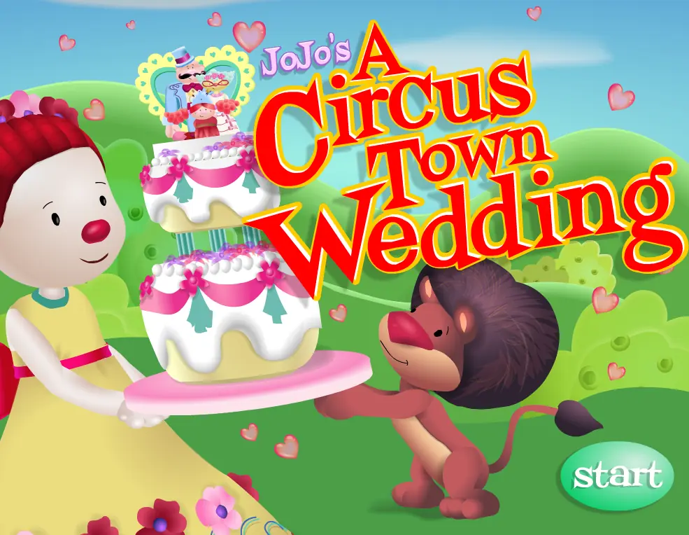 Jojo's Circus: Jojo's A Circus Town Wedding logo