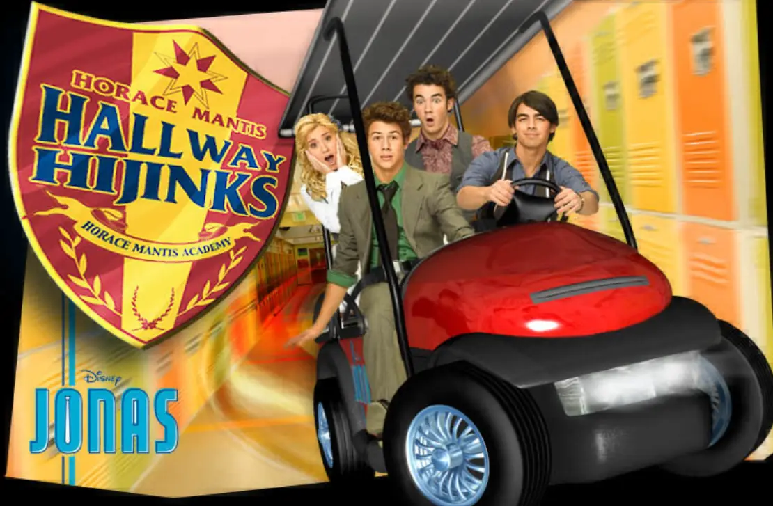 Jonas: Hallway Hijinks logo