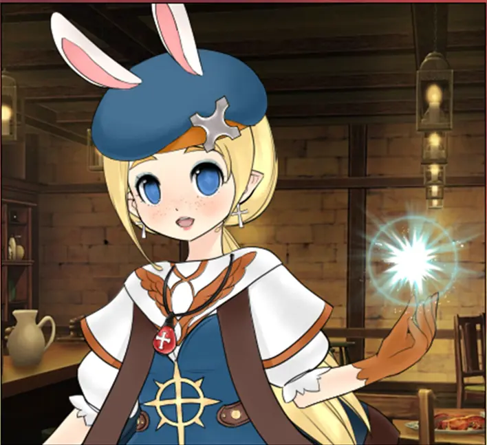 JRPG Heroine Creator Cleric logo