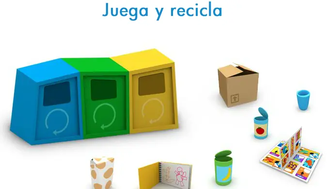 Juega y recicla logo