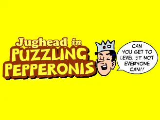 Jughead in Puzzling Pepperonis logo