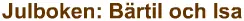 Julboken: Bärtil och Isa logo