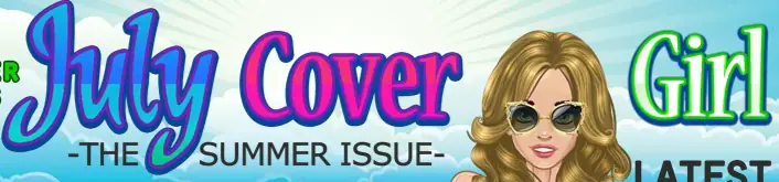 July Cover Girl logo