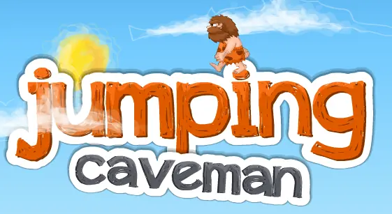 Jumping Caveman logo