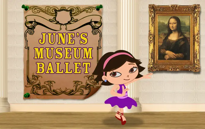 June's Museum Ballet logo