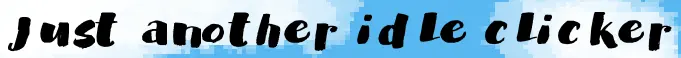 Just another idle clicker logo