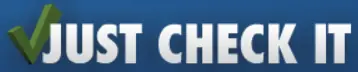 Just Check It logo