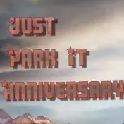 Just Park It: Anniversary logo