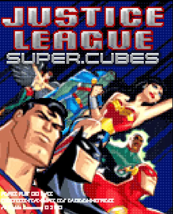 Justice League Super Cubes logo